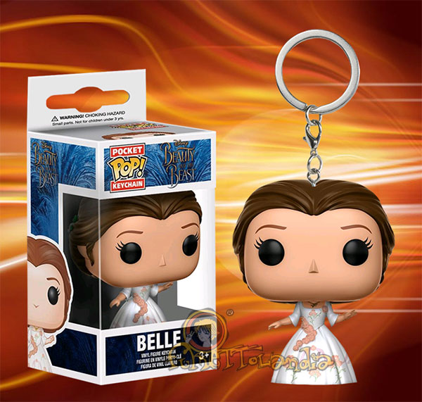 POCKET POP! KEYCHAIN BEAUTY AND THE BEAST CELEBRATION BELLE