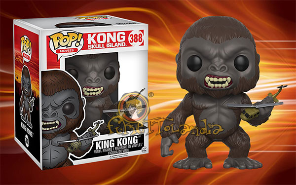 POP! MOVIES #388 PVC KONG SKULL ISLAND KING KONG
