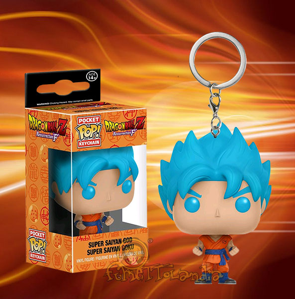 POCKET POP! KEYCHAIN DRAGONBALL SSGSS GOKU