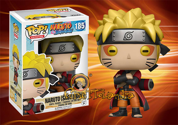 POP! ANIMATION #185 PVC NARUTO SHIPPUDEN NARUTO (SAGE MODE)