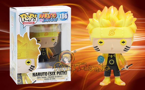 POP! ANIMATION #186 PVC NARUTO SHIPPUDEN NARUTO (SIX PATH)