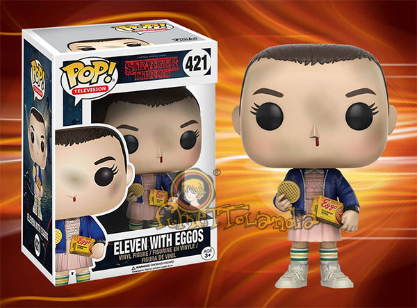 POP! TELEVISION #421 PVC STRANGER THINGS ELEVEN W/EGGOS