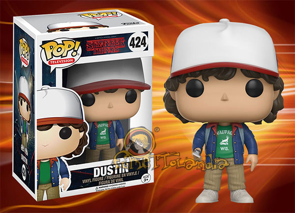 POP! TELEVISION #424 PVC STRANGER THINGS DUSTIN