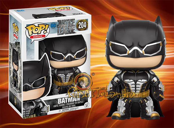 POP! HEROES #204 PVC JUSTICE LEAGUE BATMAN