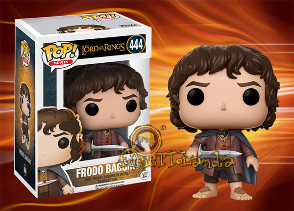 POP! MOVIES #444 PVC LORD OF THE RINGS FRODO BAGGINS