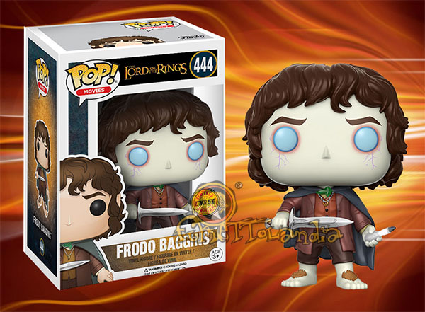 POP! MOVIES #444 PVC LORD OF THE RINGS FRODO BAGGINS (CHASE)