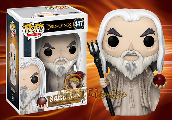 POP! MOVIES #447 PVC LORD OF THE RINGS SARUMAN