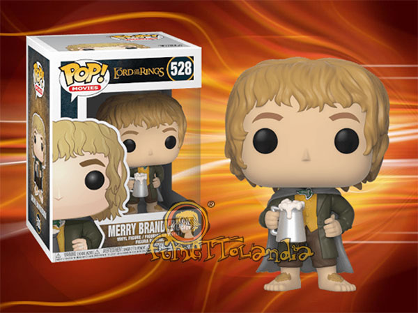 POP! MOVIES #528 PVC LORD OF THE RINGS MERRY BRANDYBUCK