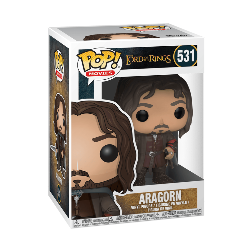 POP! MOVIES #531 PVC LORD OF THE RINGS ARAGORN
