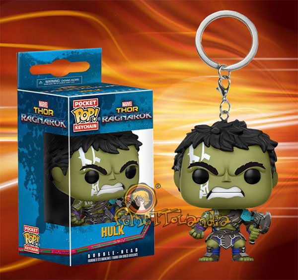 POCKET POP! KEYCHAIN RAGNAROK HULK GLADIATOR