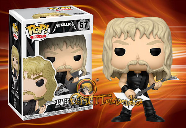 POP! ROCKS #057 PVC METALLICA JAMES HETFIELD