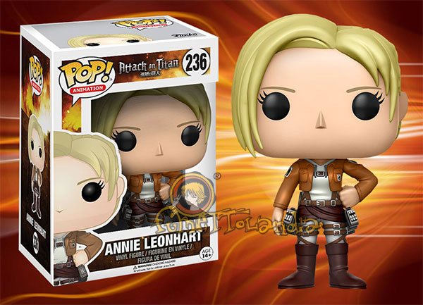 POP! ANIMATION #236 PVC ATTACK ON TITAN ANNIE LEONHART