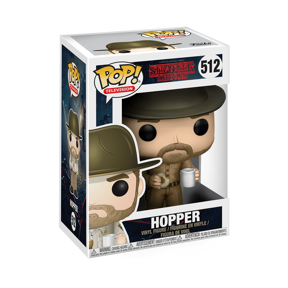 POP! TELEVISION #512 PVC STRANGER THINGS HOPPER
