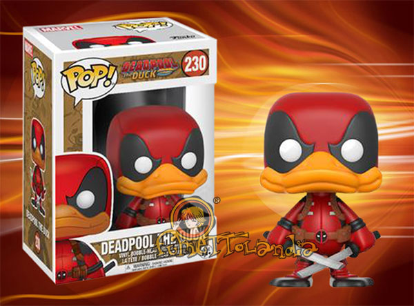 POP! MARVEL #156 PVC BOBBLE HEAD DEADPOOL THE DUCK