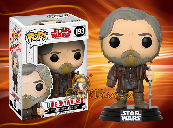 POP! STAR WARS #193 PVC BOBBLE HEAD LUKE SKYWALKER