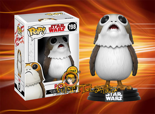 POP! STAR WARS #198 PVC BOBBLE HEAD PORG CHASE