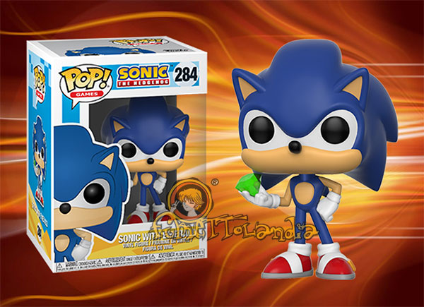 POP! GAMES #284 SONIC PVC SONIC (EMERALD)
