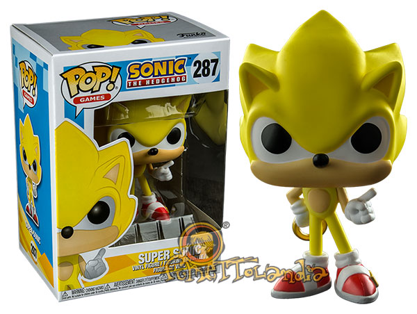 POP! GAMES #287 SONIC PVC SUPER SONIC