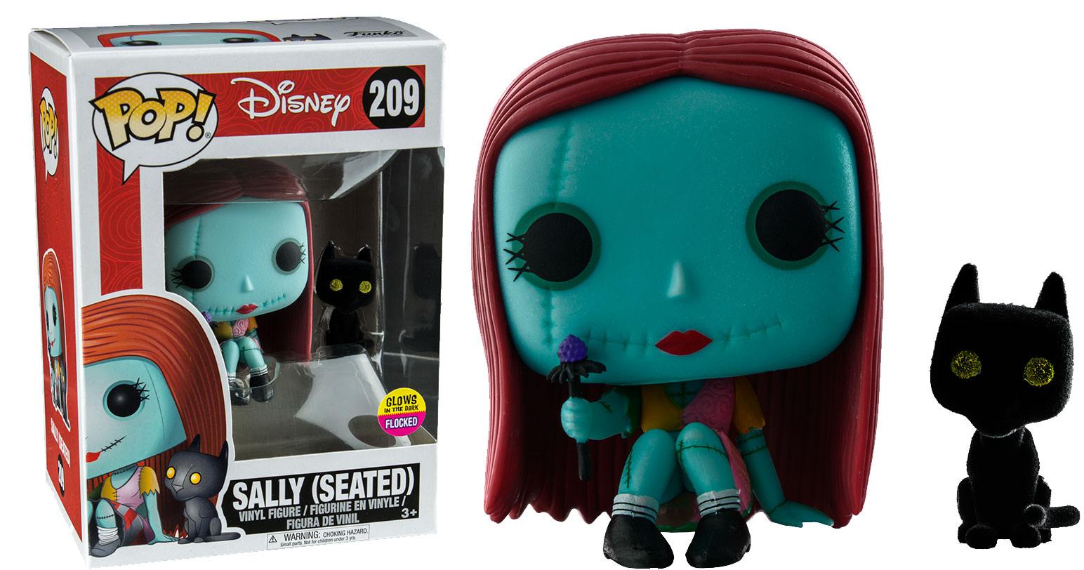 POP! DISNEY #209 PVC NIGHTMARE BEFORE CHRISTMAS SALLY (SEATED)