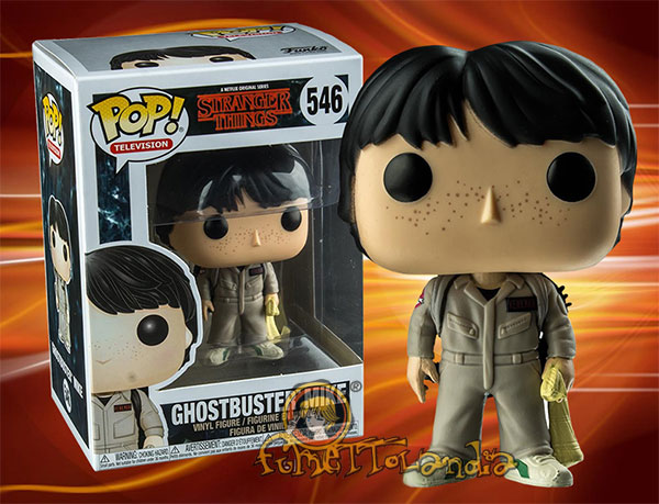 POP! TELEVISION #546 PVC STRANGER THINGS GHOSTBUSTER MIKE