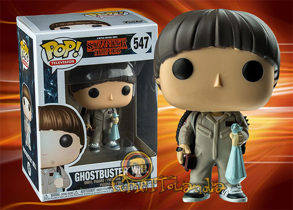 POP! TELEVISION #547 PVC STRANGER THINGS GHOSTBUSTER WILL