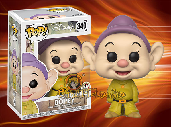 POP! DISNEY #340 PVC SNOW WHITE AND THE SEVEN DWARFS DOPEY