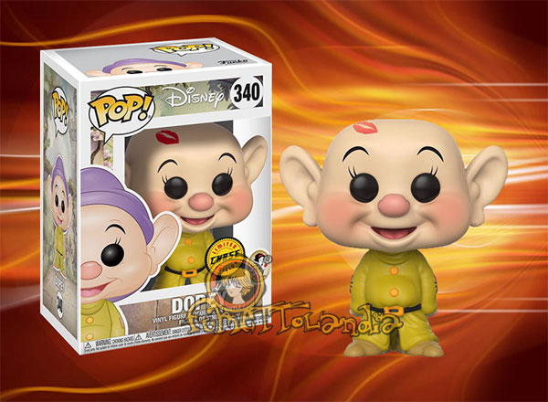 POP! DISNEY #340 PVC SNOW WHITE AND THE SEVEN DWARFS DOPEY CHASE