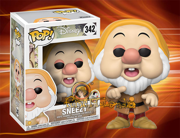 POP! DISNEY #342 PVC SNOW WHITE AND THE SEVEN DWARFS SNEEZY