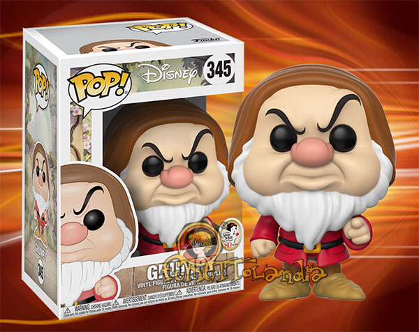 POP! DISNEY #345 PVC SNOW WHITE AND THE SEVEN DWARFS GRUMPY