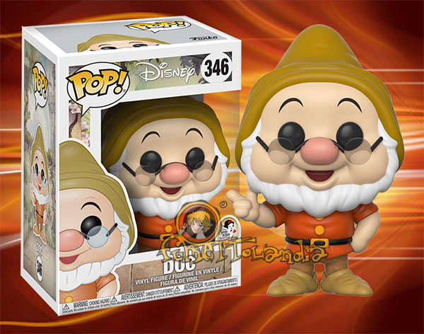 POP! DISNEY #346 PVC SNOW WHITE AND THE SEVEN DWARFS DOC