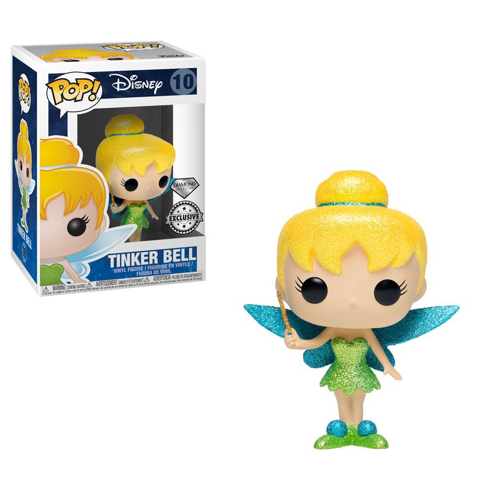 POP! DISNEY #010 PVC TINKER BELL DIAMOND GLITTER