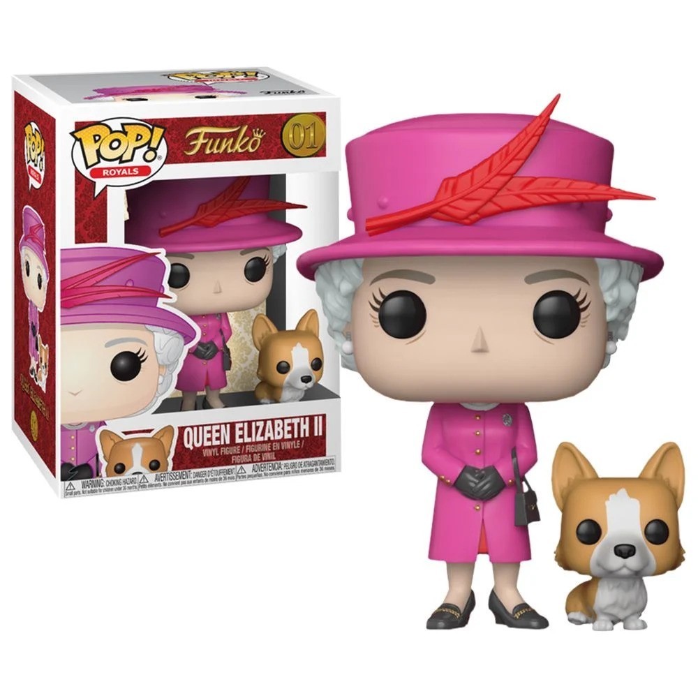 POP! ROYALS #001 PVC ROYAL FAMILY QUEEN ELIZABETH II