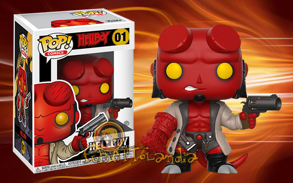 POP! COMICS #001 PVC HELLBOY HELLBOY