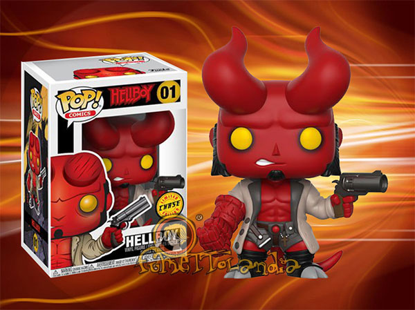 POP! COMICS #001 PVC HELLBOY HELLBOY CHASE