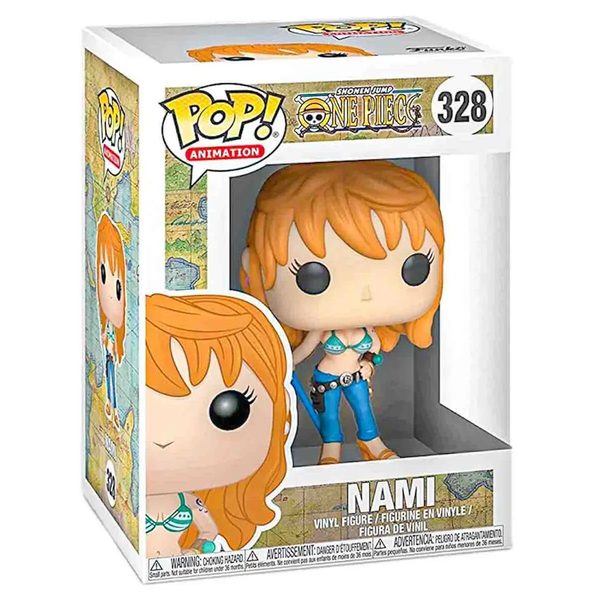 POP! ANIMATION #328 PVC ONE PIECE NAMI