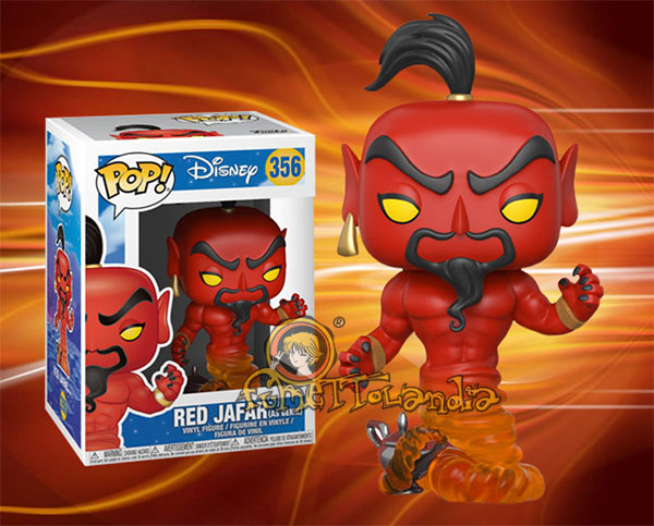 POP! DISNEY #356 PVC ALADDIN RED JAFAR (AS GENIE)