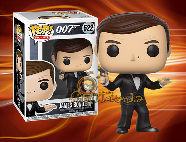 POP! MOVIES #522 PVC 007 JAMES BOND (THE SPY WHO LOVED ME)