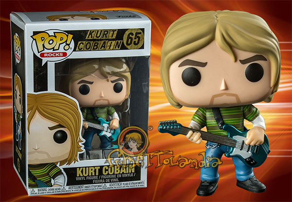 POP! ROCKS #065 PVC KURT COBAIN (TEEN SPIRIT)