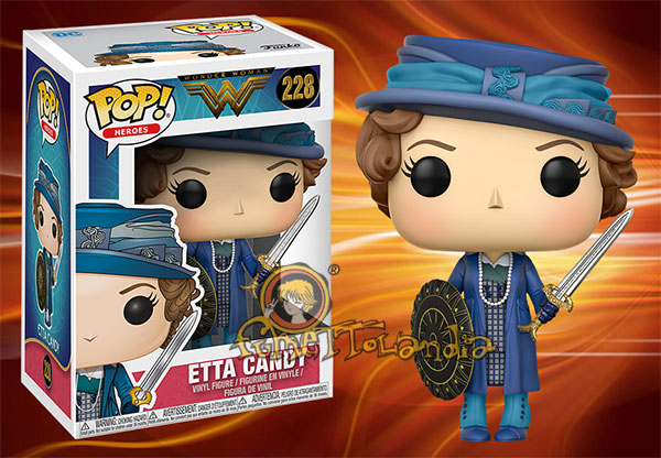 POP! HEROES #228 PVC ETTA CANDY W/SWORD