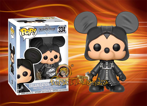 POP! DISNEY #334 PVC KINGDOM HEARTS ORGANIZATION 13 MICKEY
