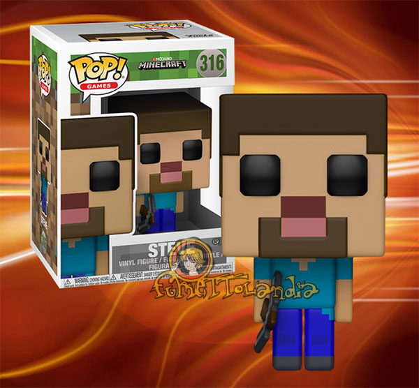 POP! GAMES #316 PVC MINECRAFT STEVE