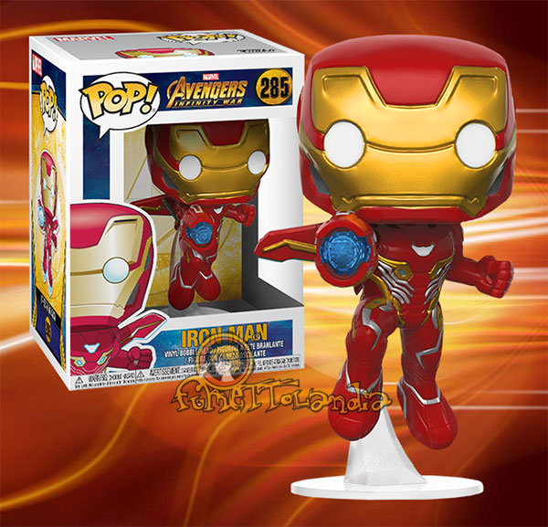 POP! MARVEL #285 PVC INFINITY WAR BOBBLE HEAD IRON MAN
