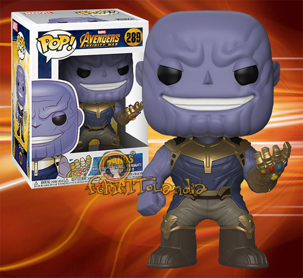 POP! MARVEL #289 PVC INFINITY WAR BOBBLE HEAD THANOS