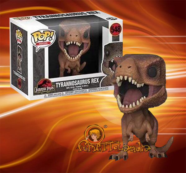 POP! MOVIES #548 PVC JURASSIC PARK TYRANNOSAURUS REX