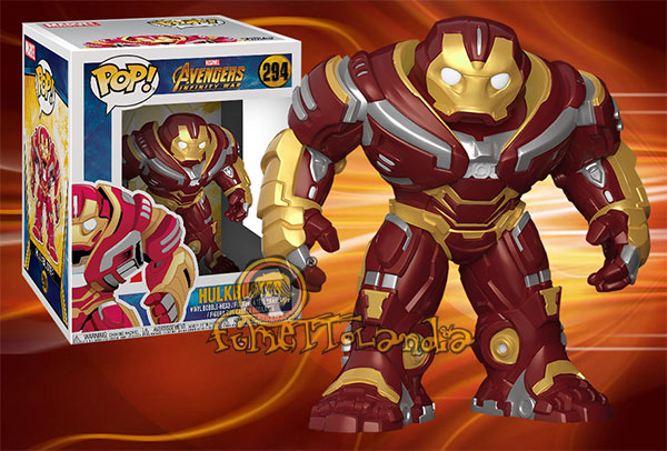 POP! MARVEL #294 PVC INFINITY WAR BOBBLE HEAD HULKBUSTER