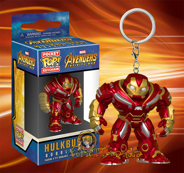 POCKET POP! KEYCHAIN INFINITY WAR HULKBUSTER