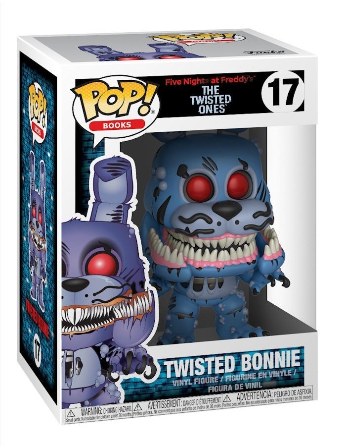 POP! BOOKS #017 PVC FIVE NIGHTS AT FREDDY TWISTED ONES BONNIE