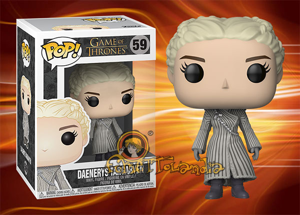 POP! #059 PVC GAME OF THRONES DAENERYS TARGARYEN WHITE COAT