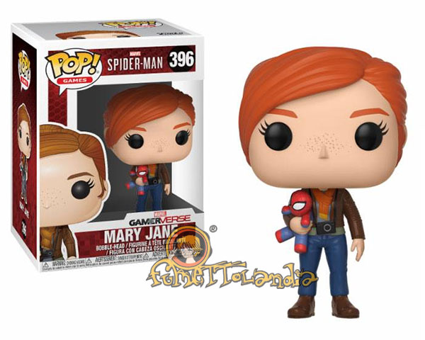 POP! MARVEL #396 PVC SPIDER-MAN MARY JANE W/PLUSH