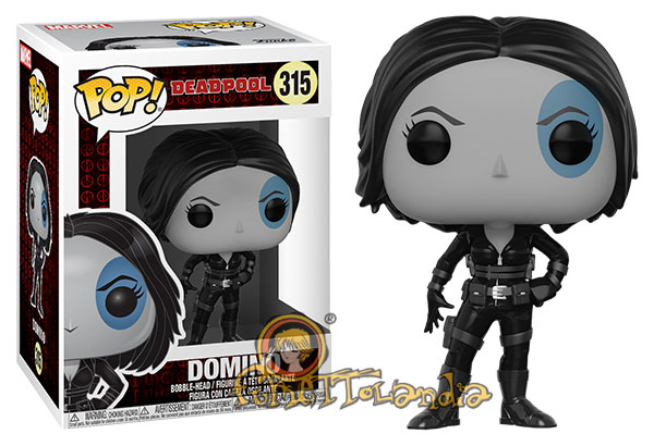 POP! MARVEL #315 PVC BOBBLE HEAD DEADPOOL DOMINO